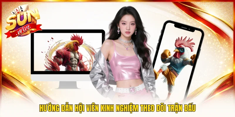 Hướng dẫn hội viên kinh nghiệm theo dõi trận đấu